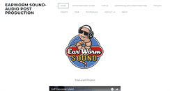 Desktop Screenshot of earwormsound.com