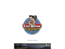Tablet Screenshot of earwormsound.com